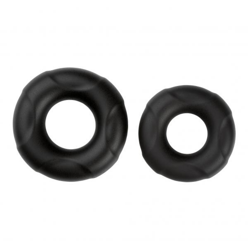 Cloud 9 Pro Rings Liquid Silicone Donuts 2 Pack Black