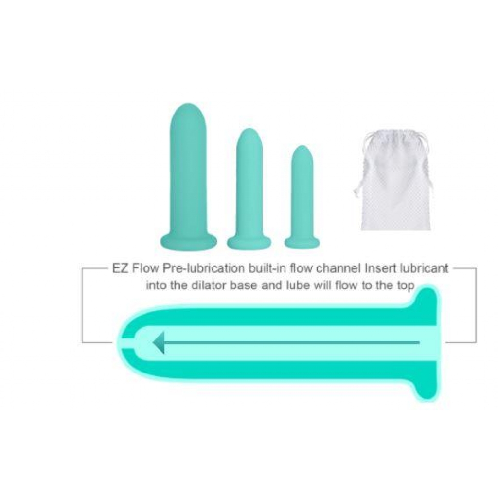 Cloud 9 Health & Wellness Silicone Dilator Kit (for Vaginal Or Anal Use)