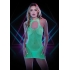 Lapdance Glow In The Dark Mini Dress O/s