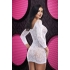 Lapdance Lace Off The Shoulder Mini Dress White O/s