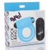 Bang! Silicone Penis Ring & Bullet W/ Remote Blue